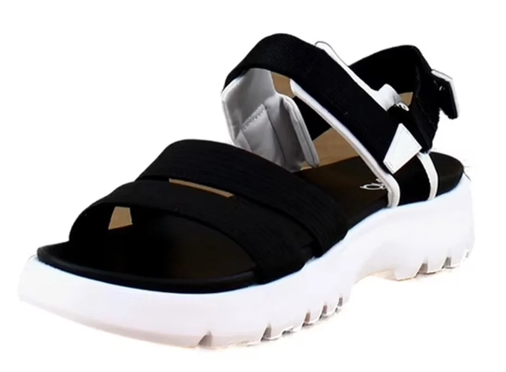Ryka Womens Beyond Sandals Size 5.5 M EU 35.5 Black NIB